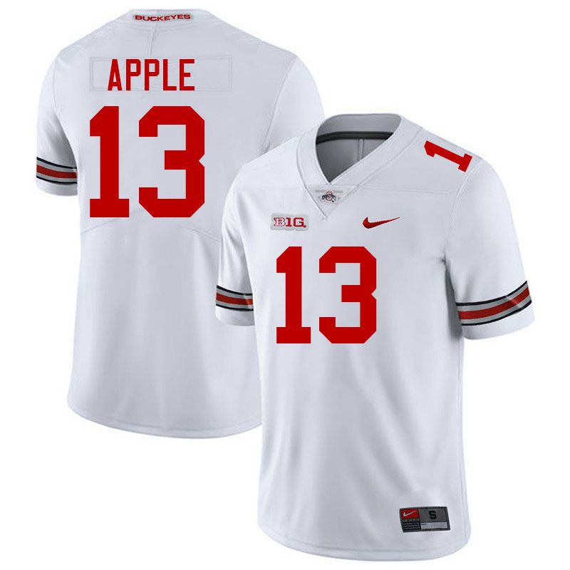 Eli Apple Ohio State Buckeyes Jersey College Football Uniforms-White